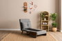 Atelier Del Sofa Cosmo Single - Gris claro